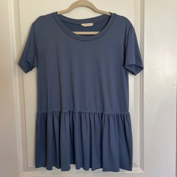 Entro Peplum Tee - Picture 1 of 2